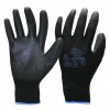 Перчатки синт. черный облив черные M-L (9-10) 