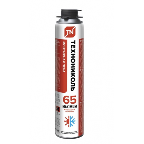 Пена монтажная ТЕХНОНИКОЛЬ 65 MAXIMUM, 990г