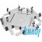 Соединитель одноуровневый. Краб. KNAUF. 0,9мм