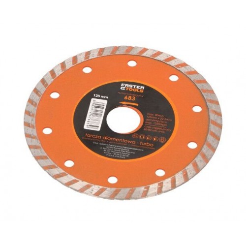 Алмазный диск FASTER TOOLS 125X22.23 мм 
