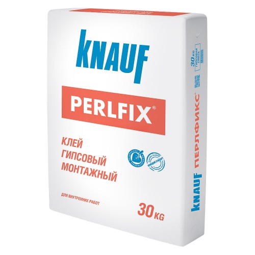 Клей гипсовый для гипсокартона Knauf Perlfix, 30 кг.